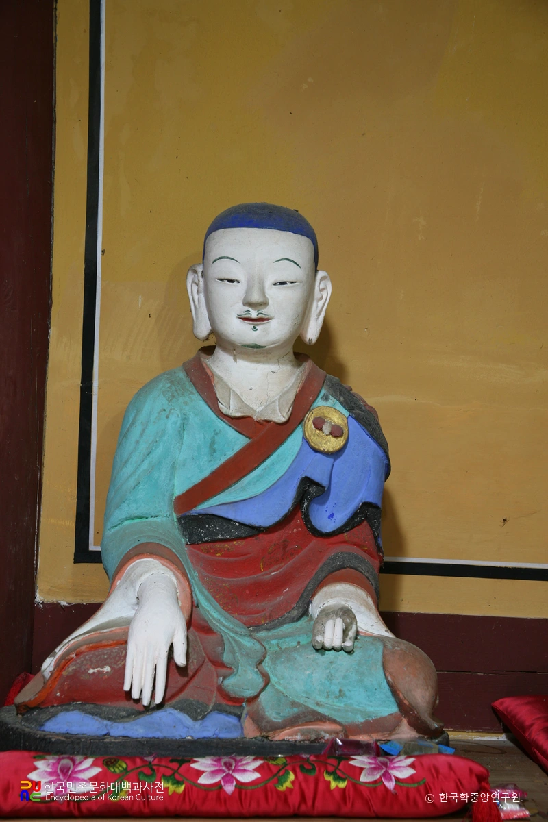 나주 다보사 영산전 소조십육나한좌상