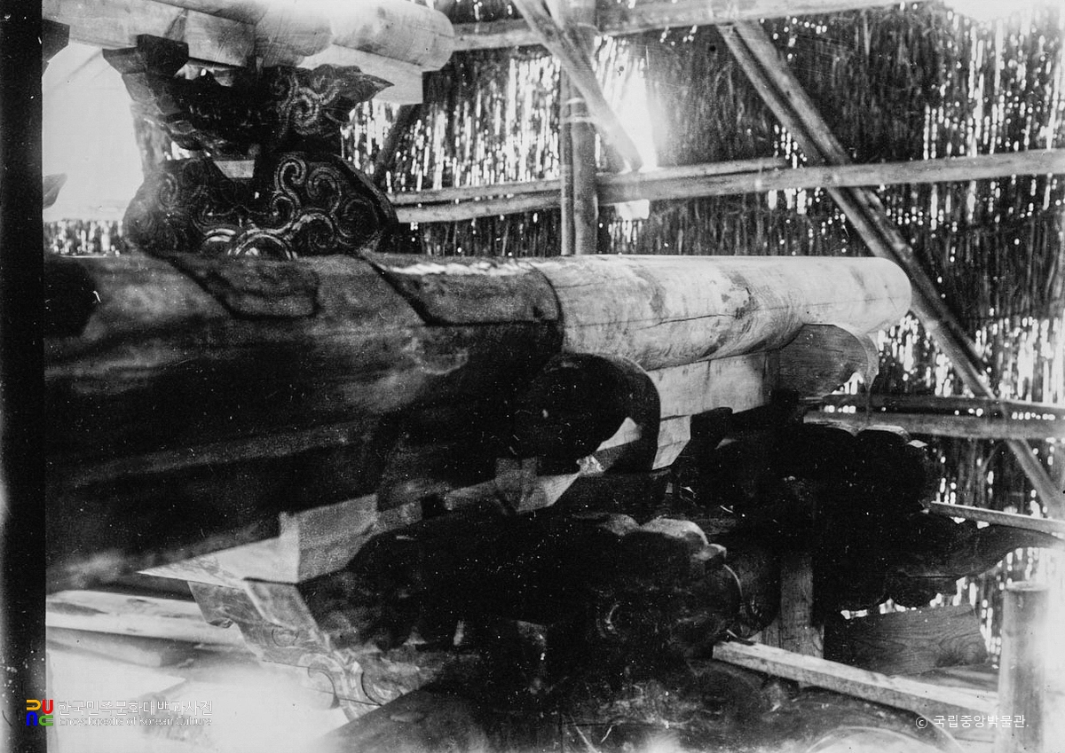 춘천 청평사 회전문 공포 도리