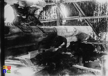 춘천 청평사 회전문 공포 도리