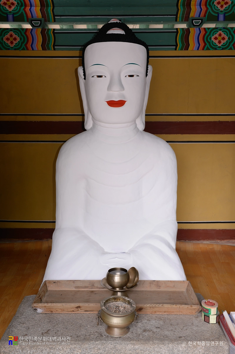 광주 유정리 석불 좌상