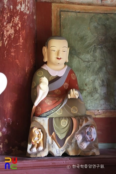 해남 미황사 십육나한상