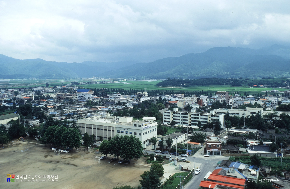 곡성읍 전경