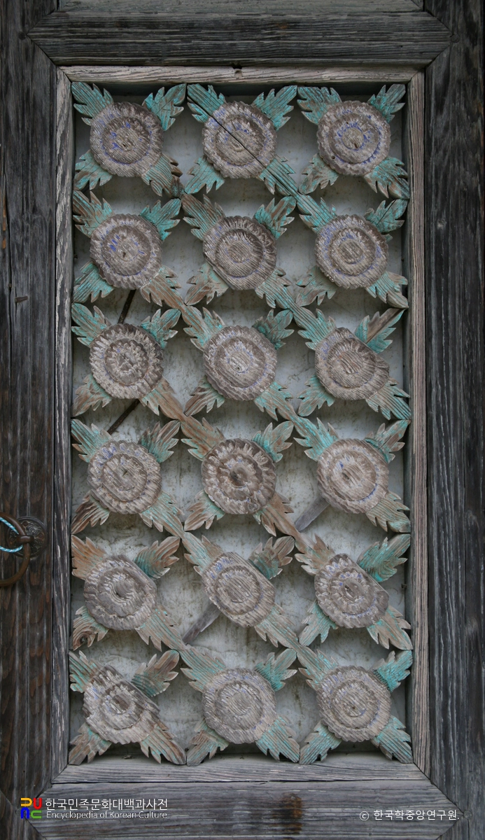 포항 오어사 대웅전 / 문살