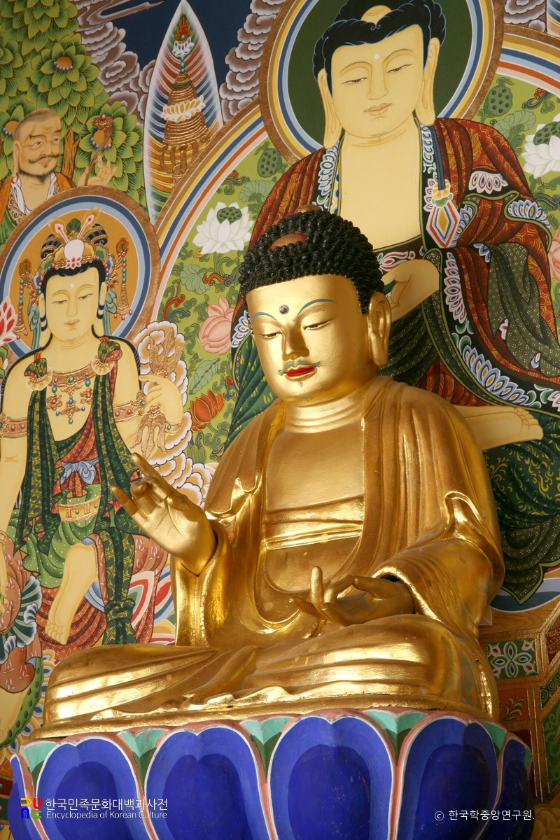 김제 문수사 목조석가여래좌상