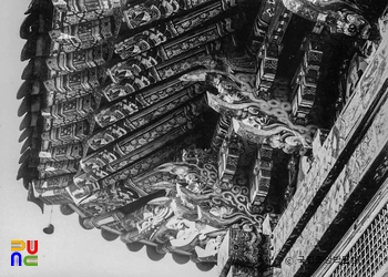 합천 해인사 대적광전 처마