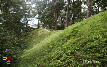 부여 부소산성 전경