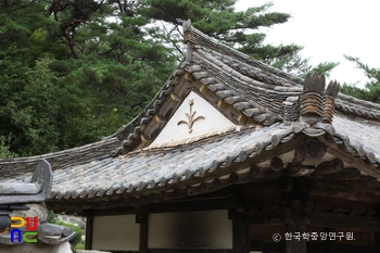 경남 고성 수림서원 중 강당의 합각