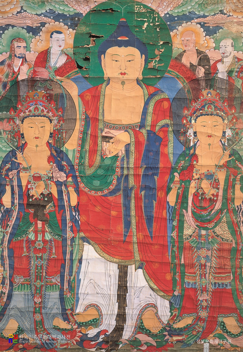 성주 선석사 영산회 괘불탱