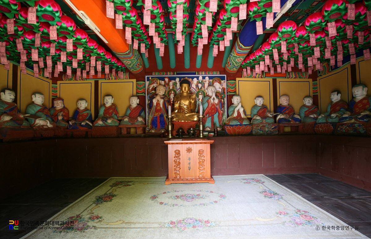 숭림사 영원전 지장보살 좌상 및 권속