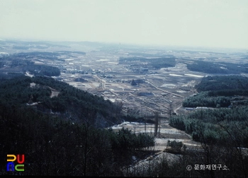익산 미륵사지 전경