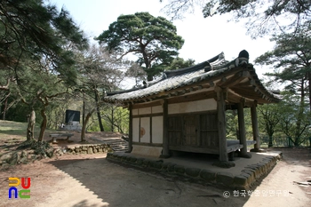 담양 식영정 일원 중 식영정 후측면