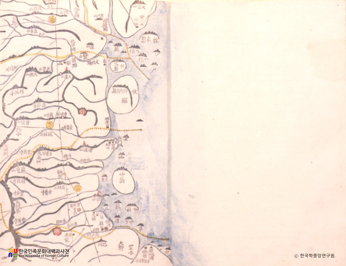 대동여지도 / 문천, 고원, 덕원