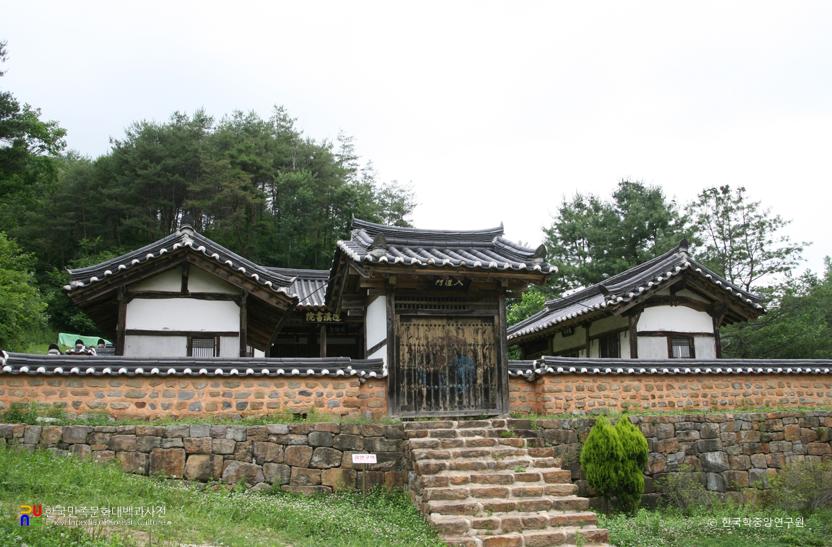 영주 오계서원 정면