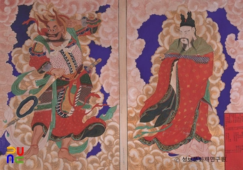 서울 진관사 사자신중도