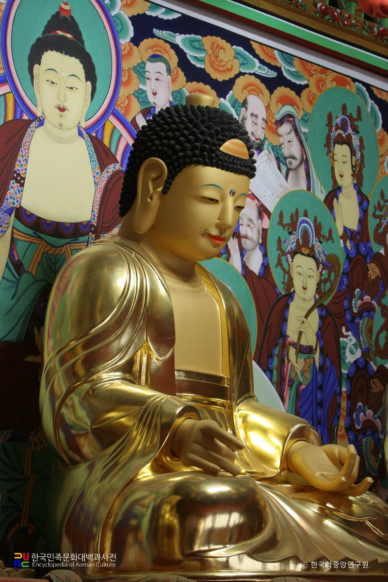 함양 안국사 목조아미타여래좌상