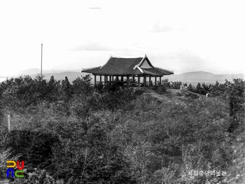 의주 통군정 전경