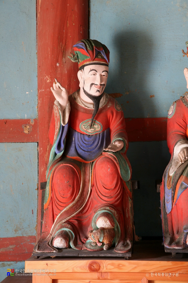 고창 문수사 목조지장보살좌상 및 시왕상