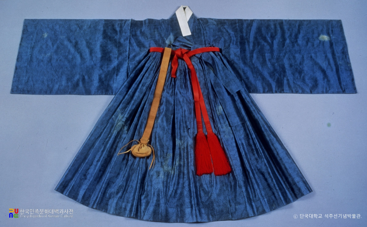 윤용구 유물 중 철릭