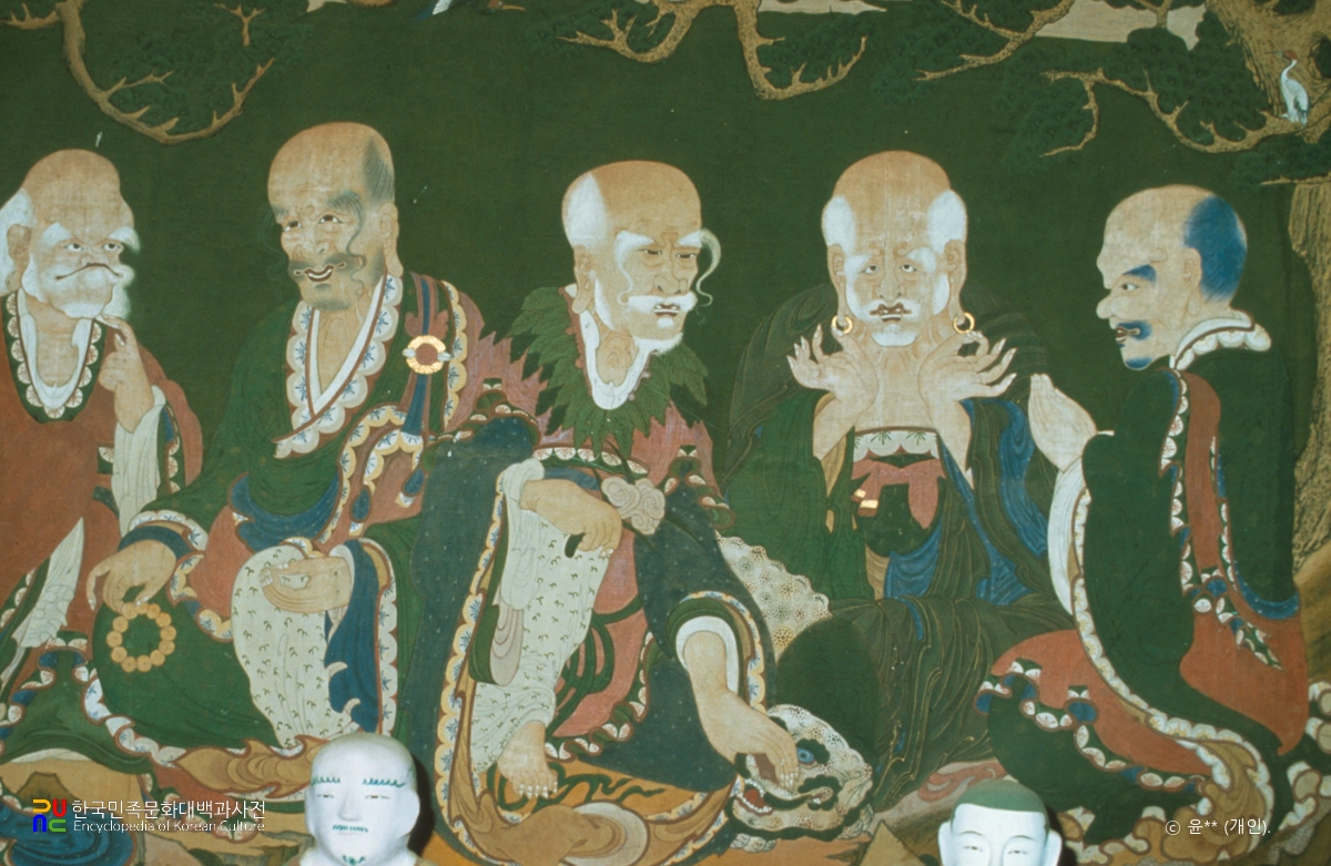 합천 해인사 나한탱