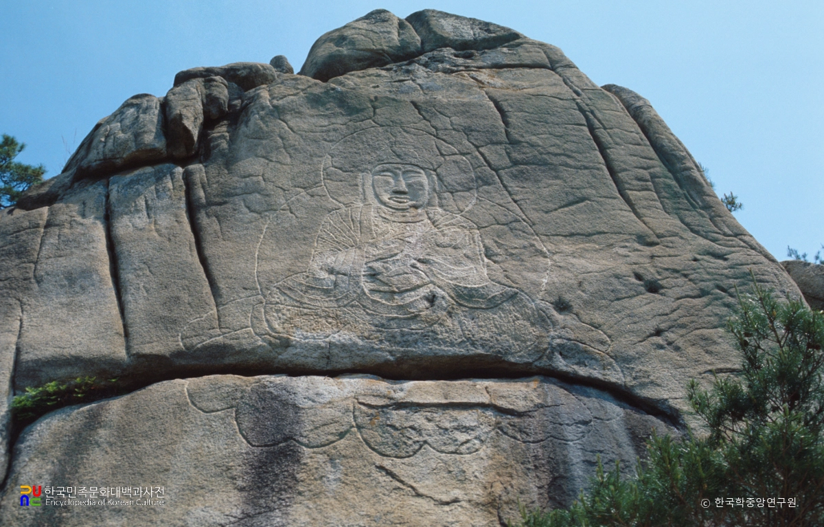 삼릉계곡 선각여래 좌상