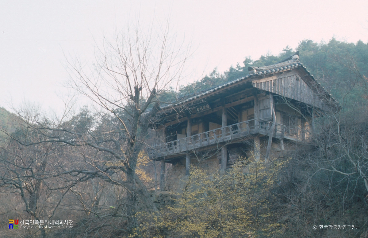 영천 매산고택과 산수정 중 산수정 전경
