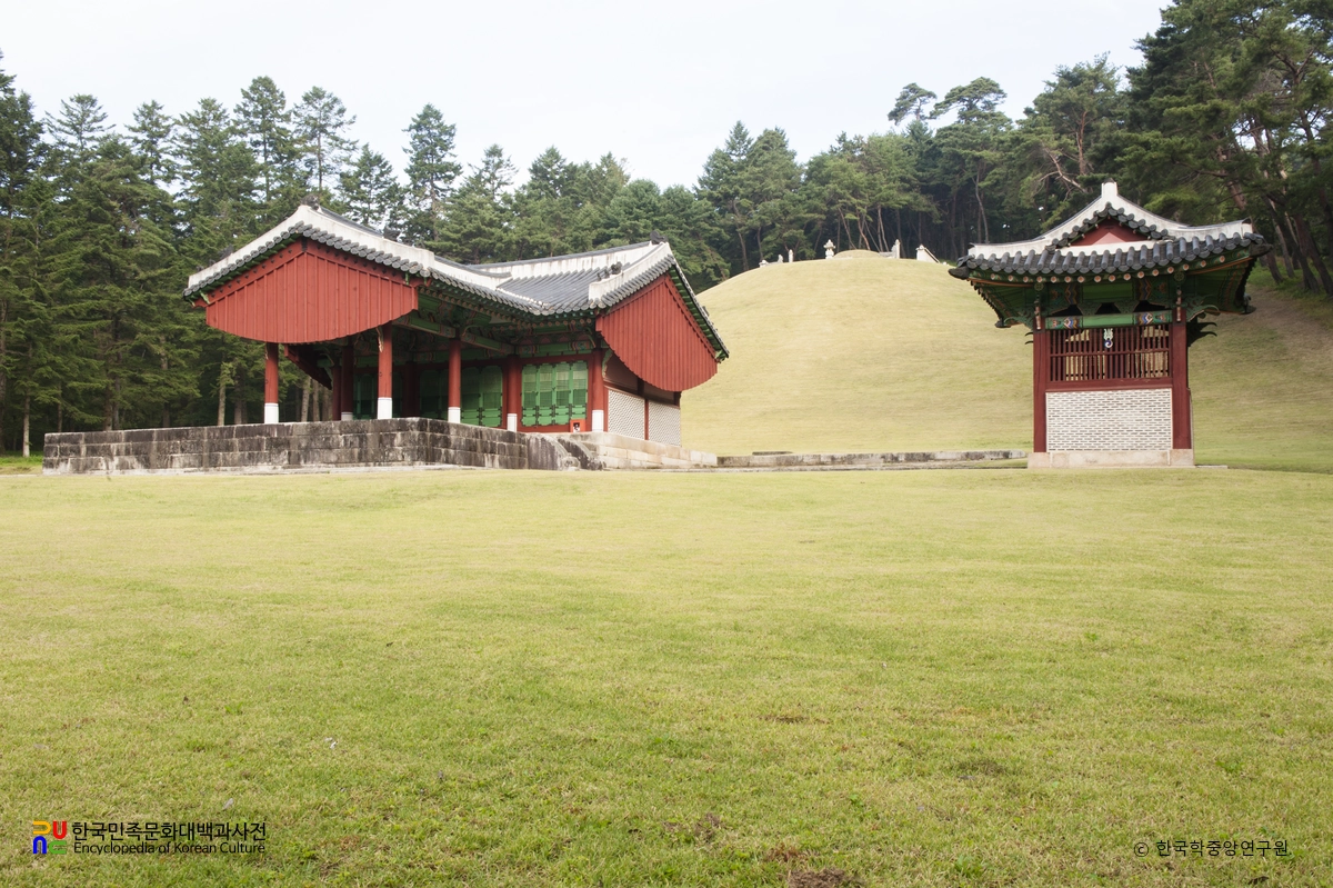 남양주 조선 수빈 박씨 휘경원 전경