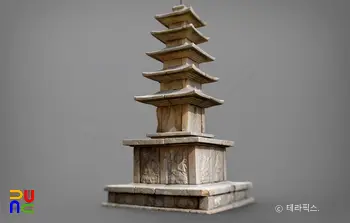 서산 보원사지 오층카지노 슬롯 정측면