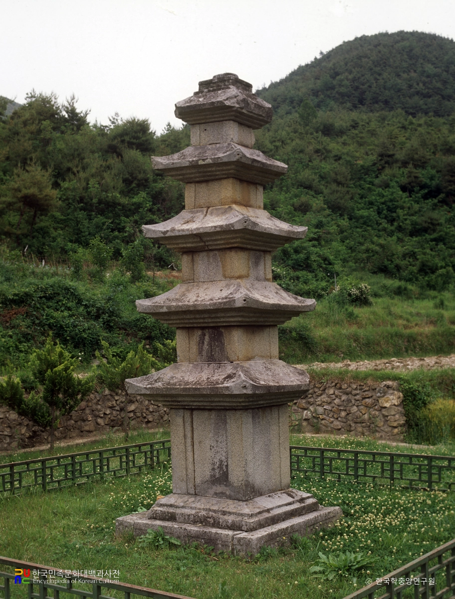 밀양 소태리 오층석탑