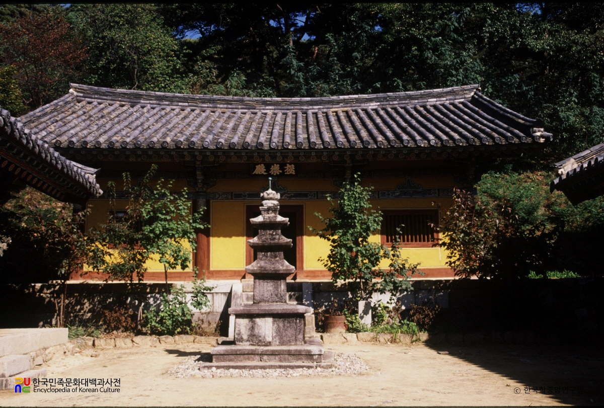 안동 봉정사 극락전 정면