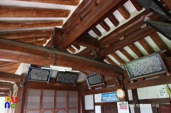 함안 함안향교 중 명륜당의 상부가구