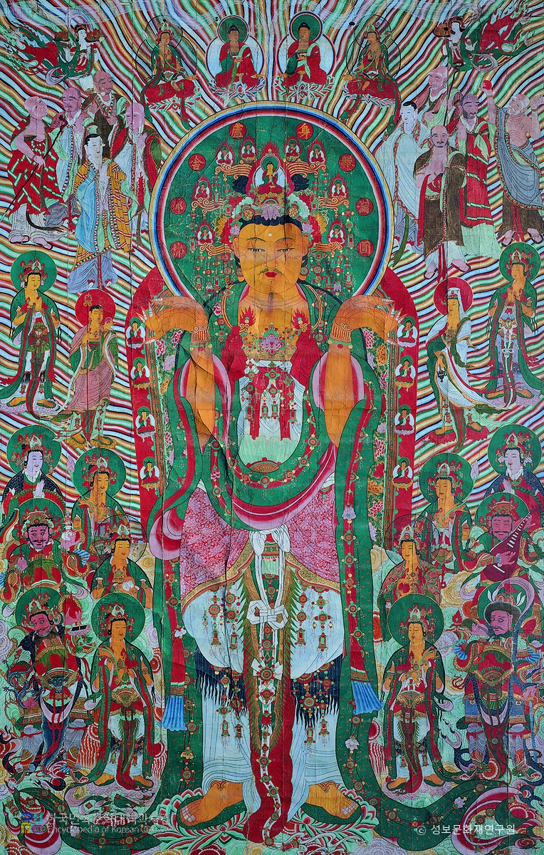 공주 신원사 노사나불괘불탱