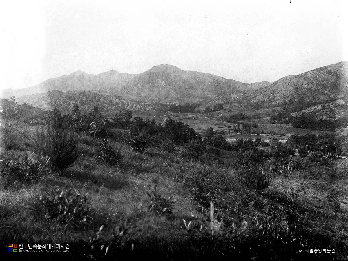 고양 벽제관 북쪽 주변 일대 전경