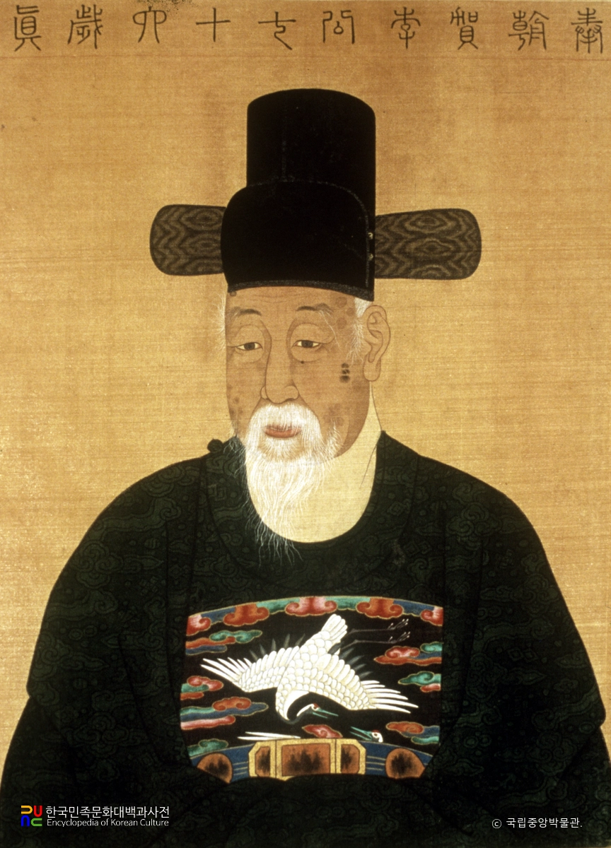 기사경회첩 중 이의현 초상