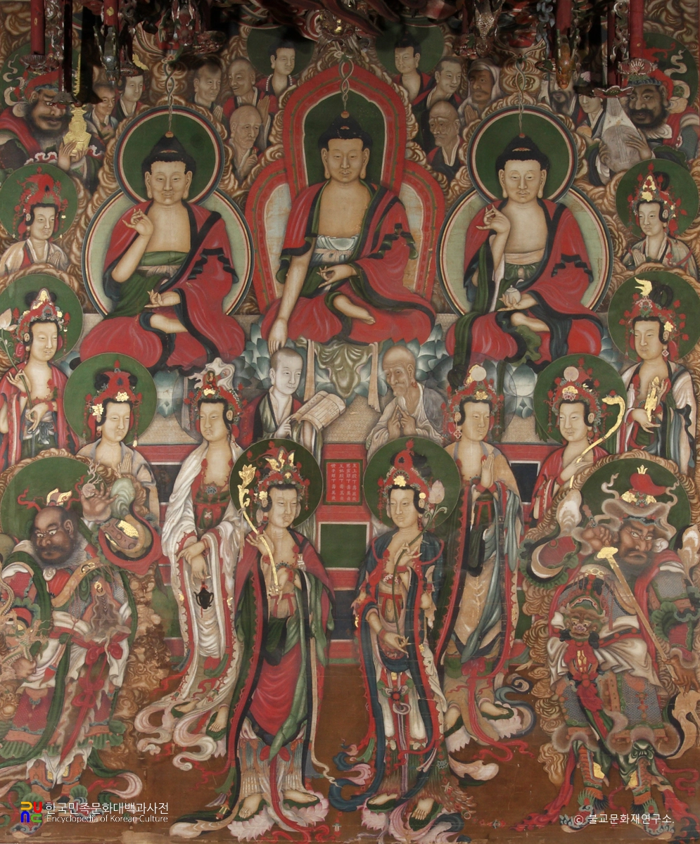 용주사 대웅전 후불탱화