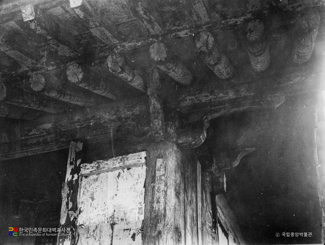 안동 개목사 원통전 처마 공포