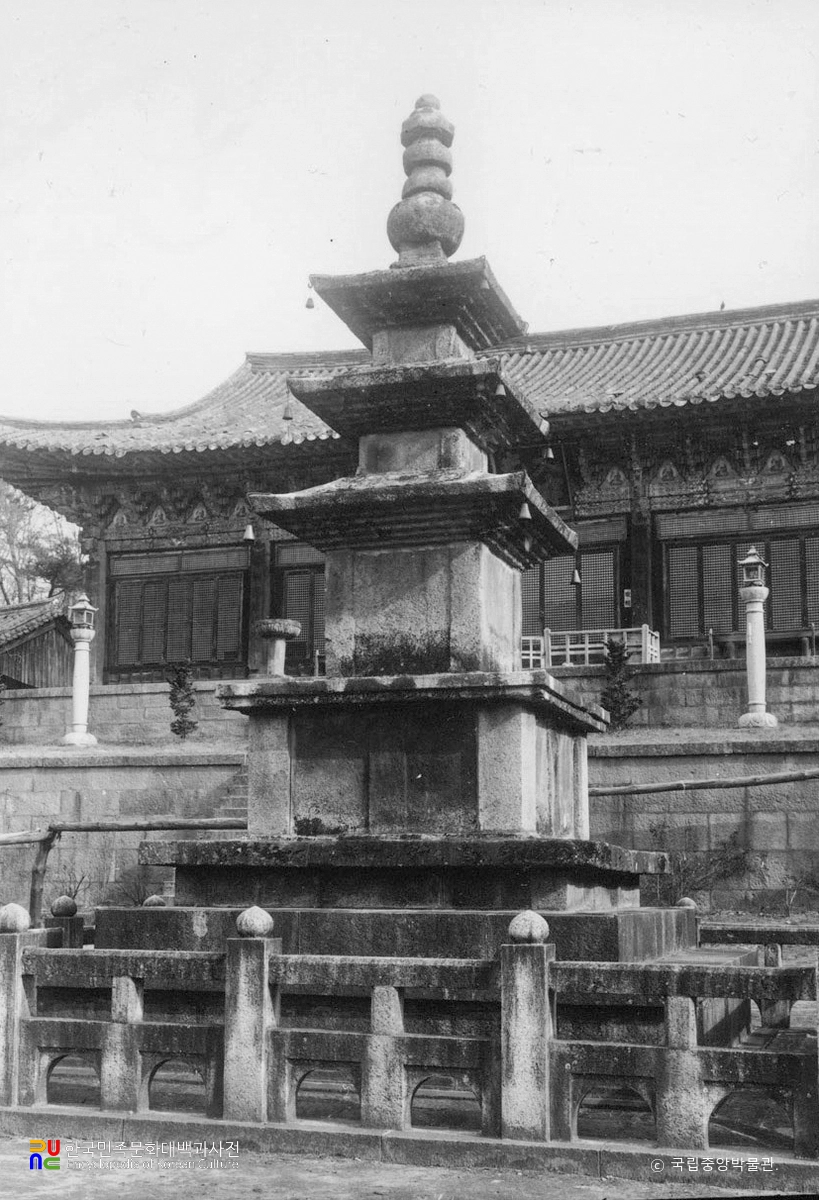 합천 해인사 삼층석탑