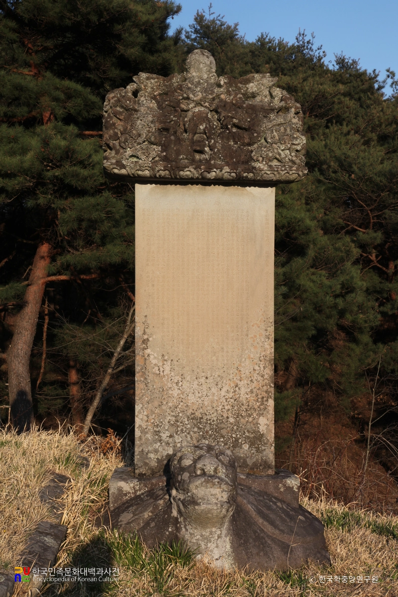 함양 평촌리 옥계 신도비