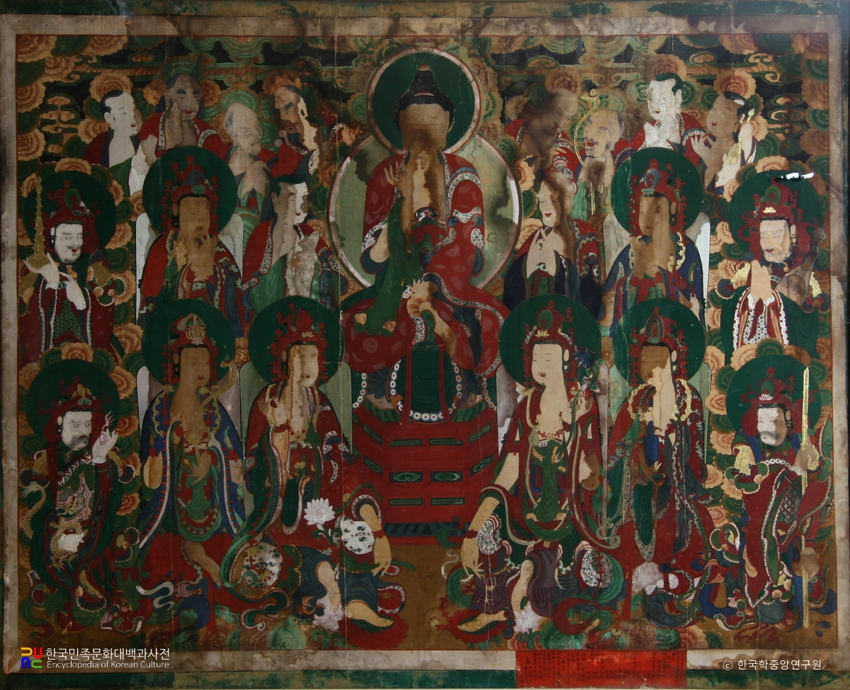 안동 대원사 소장 탱화 / 후불탱화