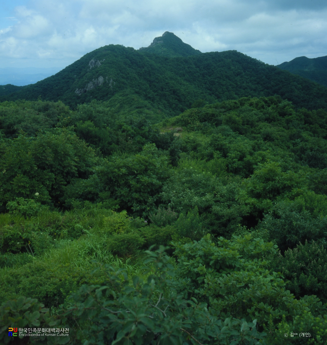 민주지산 석기봉
