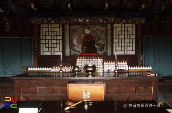 공주 슬롯 추천 중악단 내부 제단 정면