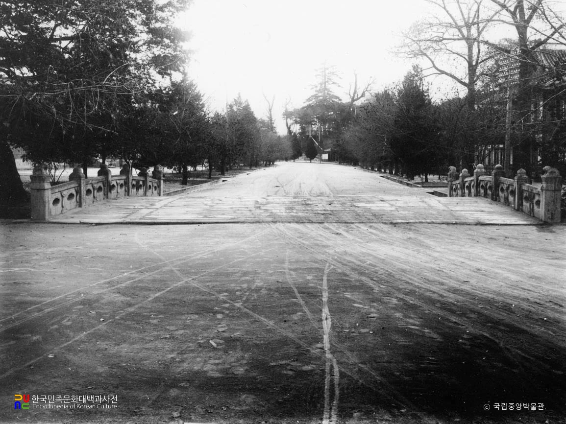 창덕궁 금천교 전경