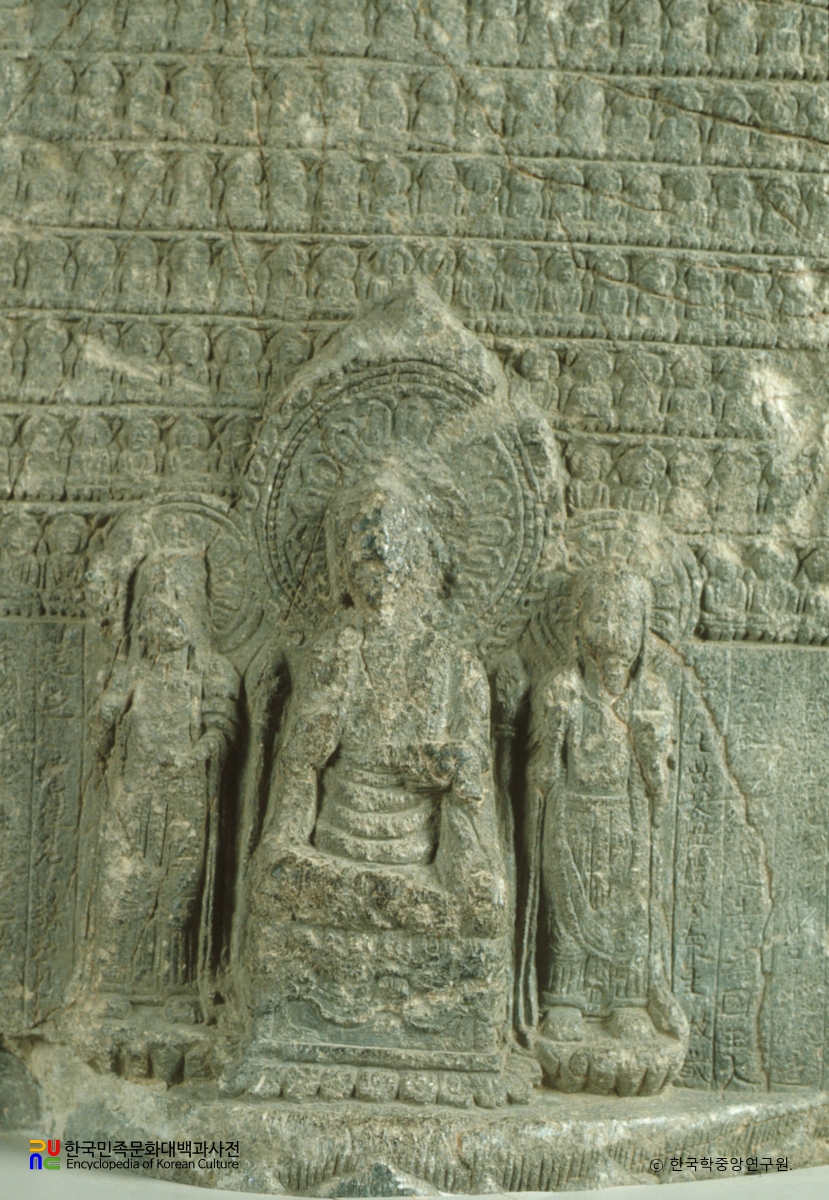 계유명삼존천불비상