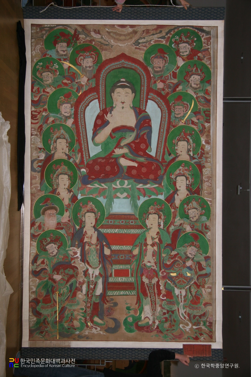 고성 운흥사 약사탱화