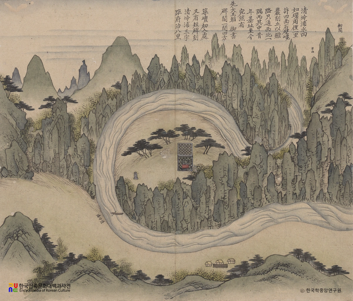 월중도 / 청령포도