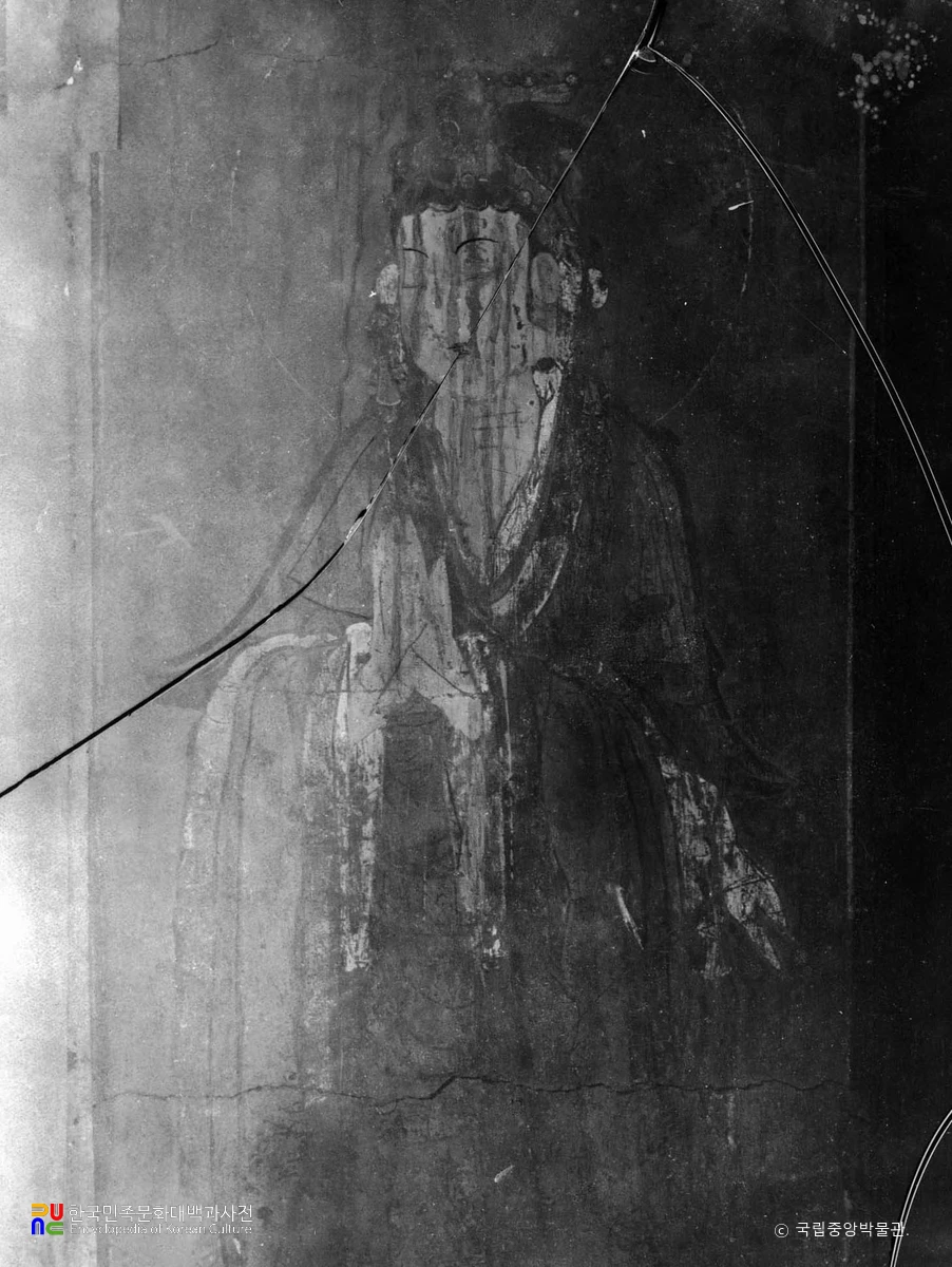 부석사 조사당 벽화 보살상