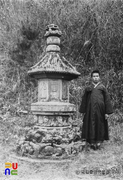 공주 갑사 승탑 정면