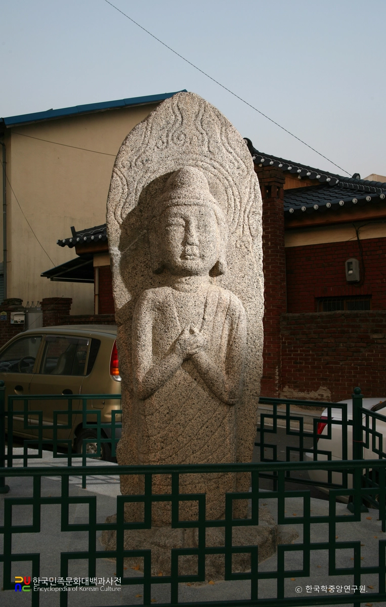 함평 해보리 석불입상
