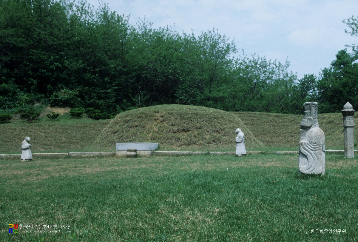 군포 이기조 선생 묘 전경
