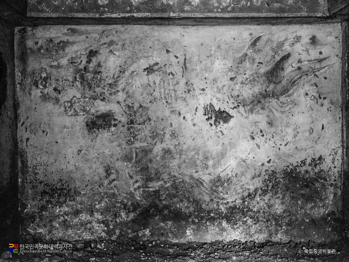 평안남도 중화 진파리 4호분 현실 북벽