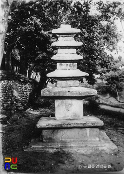 안악 사직리 오층석탑